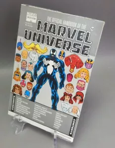 Nuovo 1991 Manuale Ufficiale dell'Universo Marvel Master Ed Ajak Thanos Venom - Foto 1 di 4