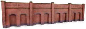 Metcalfe  N , PN145 retaining wall in brick ** ready made ** - Picture 1 of 2