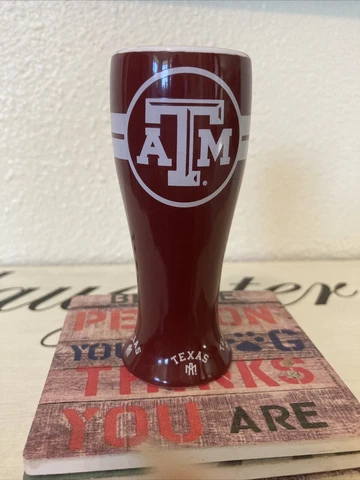 Collegiate Boelter Brands 2015 Shot Glass 2 oz Texas A&M 4"×1.5" Cover