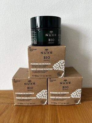 Nuxe Bio Organic Fruit Stone Powder Micro-Exfoliating Cleansing Mask 50ml  - Image 1 of 4