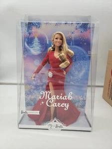Barbie Mariah Carey Urlaub Signature Weihnachtspuppe rot Kleid HAND TRAGEN ✅ - Bild 1 von 8