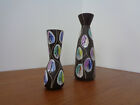 WGP Kongo Ceramic Vases from Bodo Mans for Bay Keramik 60s