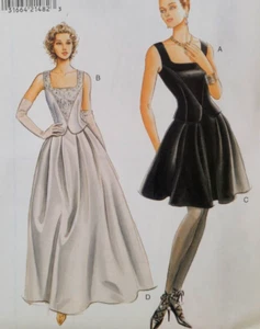 UC Vogue 9246 leichtes Schnittmuster 2-teilig Abend Hochzeit Abschlussball Cocktailkleid 6-10 - Bild 1 von 5