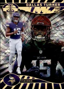 2024 Panini Illusions Dallas Turner RC Diamond Trophy Collection #99 #d09/50 - Picture 1 of 2