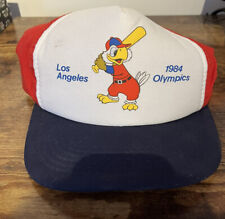 Vintage 1984 Los Angeles Olympics Sam Eagle Baseball Snap Back Hat Never Worn