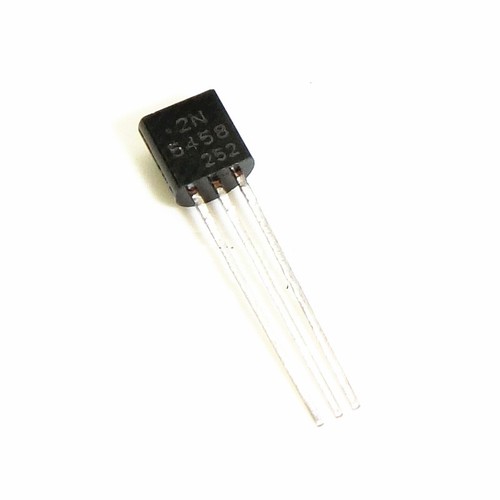 2N5458 TRANSISTOR, JFET, N, TO-92 25V 0,35W 10mA&hellip;&hellip;.E-D Elektronika
