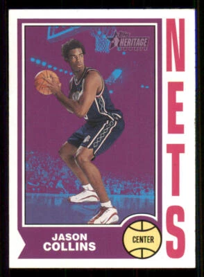 2001-02 Topps Heritage #259 Jason Collins RC - Image 1 of 2