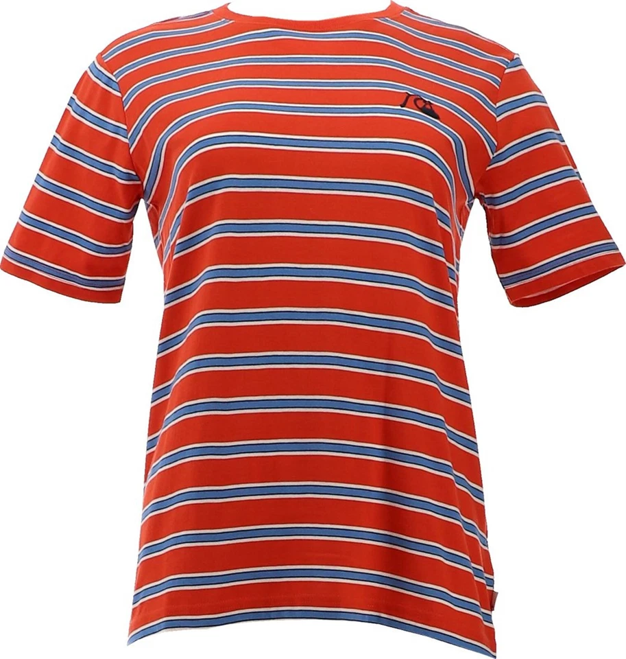 Camiseta QUIKSILVER Niños 8-16 Surf Hero Rayas Rojas/Azules L NUEVA (593) Foto 1 de 1