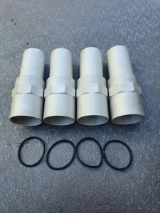 Harley WL WLA WLC WLD Flathead 8 Valve Cover Set O-ring Type Cadm 18239-41 - Bild 1 von 6