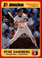 1991 Jimmy Dean #6 Ryne Sandberg - NM-MT