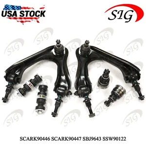 For Honda Odyssey 1995-1998 Front Upper Control Arm Ball Joint Sway Bar Kit 6PC - Bild 1 von 9