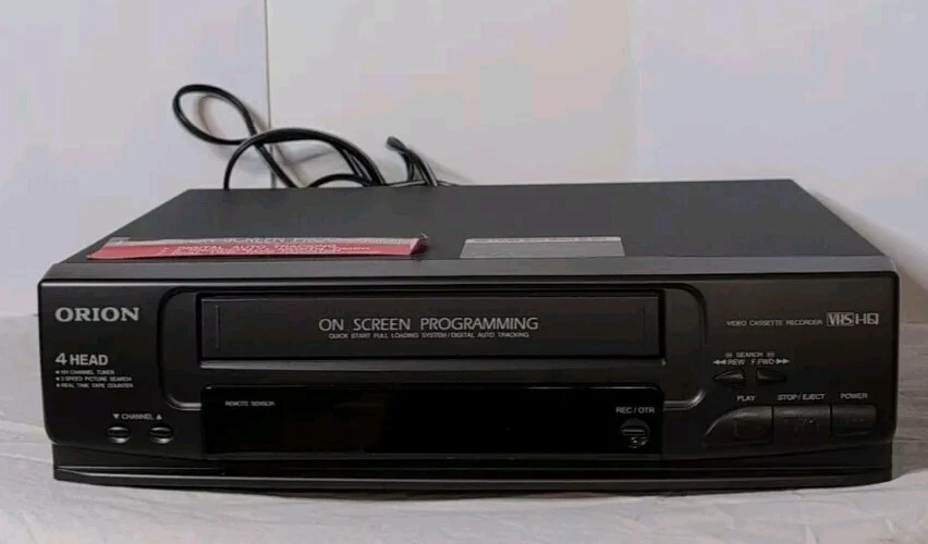 Orion VCR VR0220 On Screen Programming Digital Auto Tracking Working No Remote - Image 1 of 4