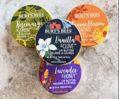 Burt's Bees Lippenbutter - brandneu, Aromen auswählen