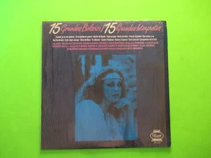 15 GRANDES BOLEROS 15 GRANDES INTERPRETES LP LATIN - Imagen 1 de 2