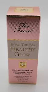 Too Faced Born This Way Healthy Glow Foundation Light Beige 2.0 oz Makeup NIB - Picture 1 of 2