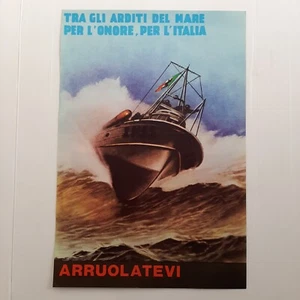 Manifesto poster X Mas - Tra gli arditi del mare per l'onore, per l'Italia - Picture 1 of 2