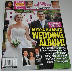 People Magazine Vol 72 No 9 August 31 2009 Alyssa Milano Laila Ali Kate Hudson - Bild 1 von 12