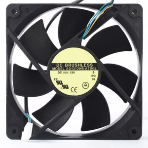 AD1212HB-A7BGL 12025 120 * 120 * 25mm DC 12V 0,37A 4pin PWM wentylator chłodzący serwer - Zdjęcie 1 z 2