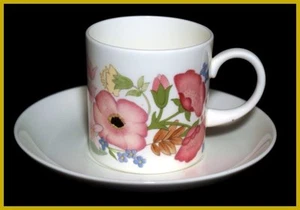 Wedgwood Meadow Sweet Coffee Can & Saucer - NEW ! - Picture 1 of 1