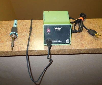 Weller TC201 pencil &  PU120 power unit soldering station  - Tested good - Image 1 of 4