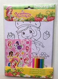 Strawberry Shortcake Colouring Set - Picture 1 of 1