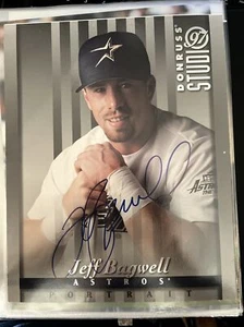 JEFF BAGWELL AUTOGRAPHED SIGNED AUTO BASEBALL PHOTO 8x10 - Picture 1 of 1