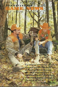 Pennsylvania Game News AGOSTO 1998 foto de portada por Ron Tussel - Imagen 1 de 3