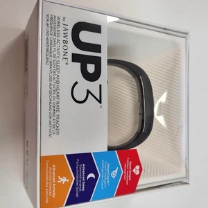 Jawbone UP3 Fitness Armband Tracker Smartwatch Aktivitätssensor schwarz - Bild 1 von 2