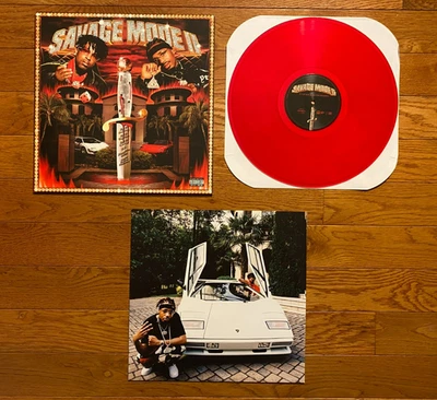 21 Savage & Metro Boomin - Savage Mode II LP 2020 Pressing Red Vinyl VG+ - Image 1 of 4