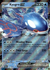 Kyogre ex Promo SV: Scarlet & Violet Promo Cards 178 Near Mint Pokémon TCG - Picture 1 of 2