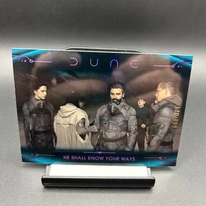 2024 Topps Chrome Dune #53 He Shall Know Your Ways Purple & Blue /199 - Picture 1 of 2