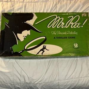Vintage Mr. Ree The Fireside Detective Board Game 1946 Edition Selchow & Righter - Picture 1 of 13