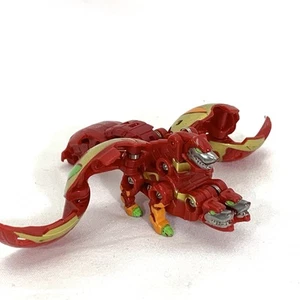 Bakugan Howlkor + Serpenteze Ultra Rojo/Dorado Pyrus Aurelus Fusion - Imagen 1 de 7