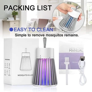 Moskito Killer UV Insektenvernichter Elektrisch LED Lampe Mückenfalle Licht AKKU - Bild 1 von 14