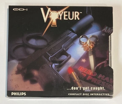 VOYEUR Philips CD-i VIDEO GAME Complete In Box With Sleeve RARE OOP - Image 1 of 4