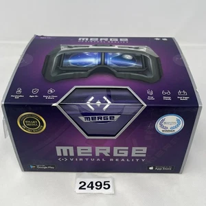 Merge AR/VR Headset Goggles Virtual Reality for Apple/Android - NEW Open Box - Picture 1 of 12