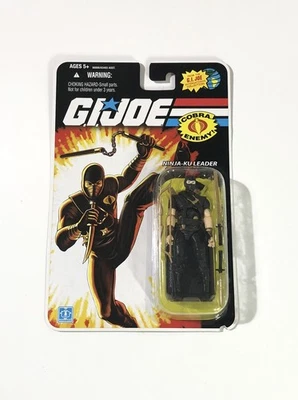 Boneco de ação GI Joe Storm Shadow 25º aniversário Hasbro 2008 internacional novo - Imagem 1 de 4