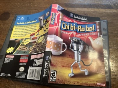 GameCube Chibi-Robo (Nintendo GameCube, 2006) Case And Artwork Only. - Image 1 of 3