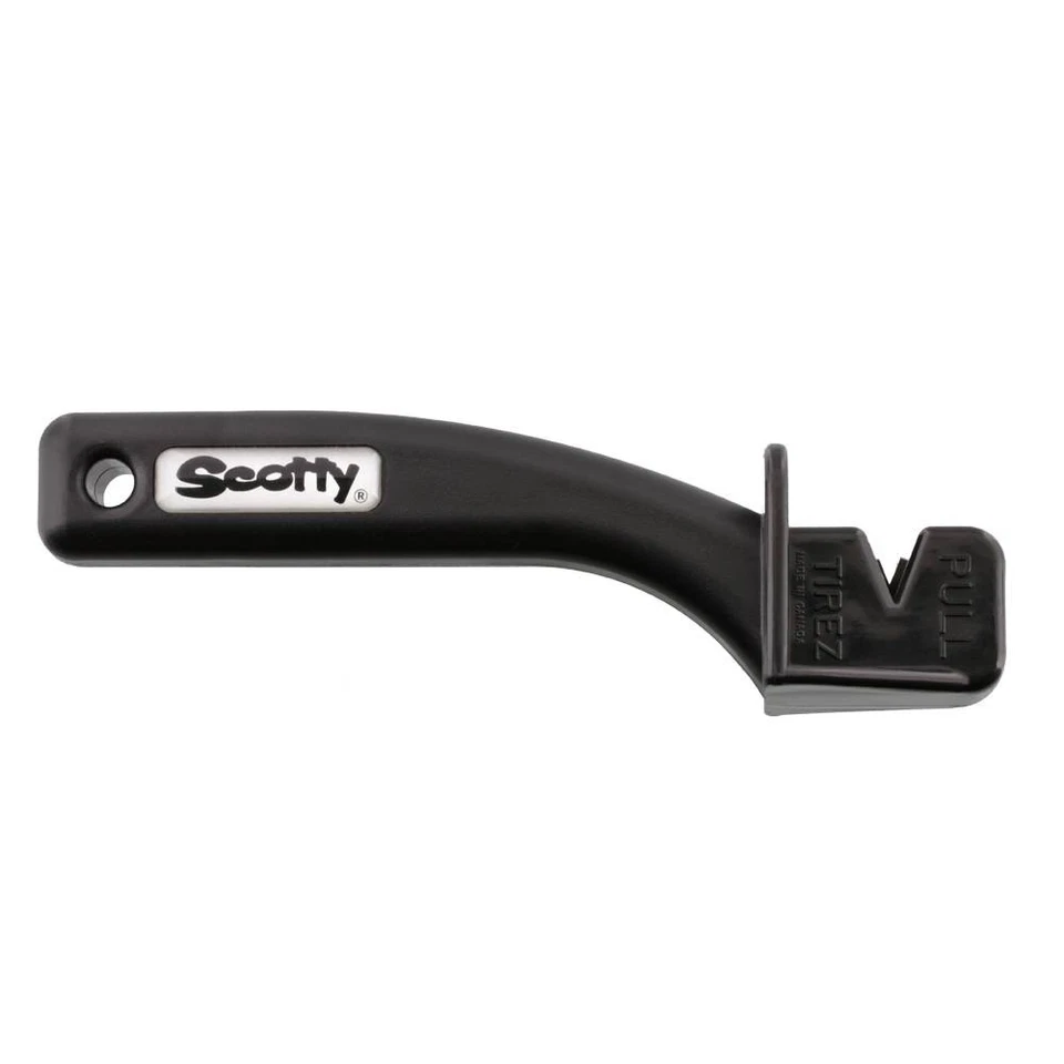 Afilador de cuchillos de pesca Scotty 990, 8 posiciones, carburo de tungsteno - negro Foto 1 de 1
