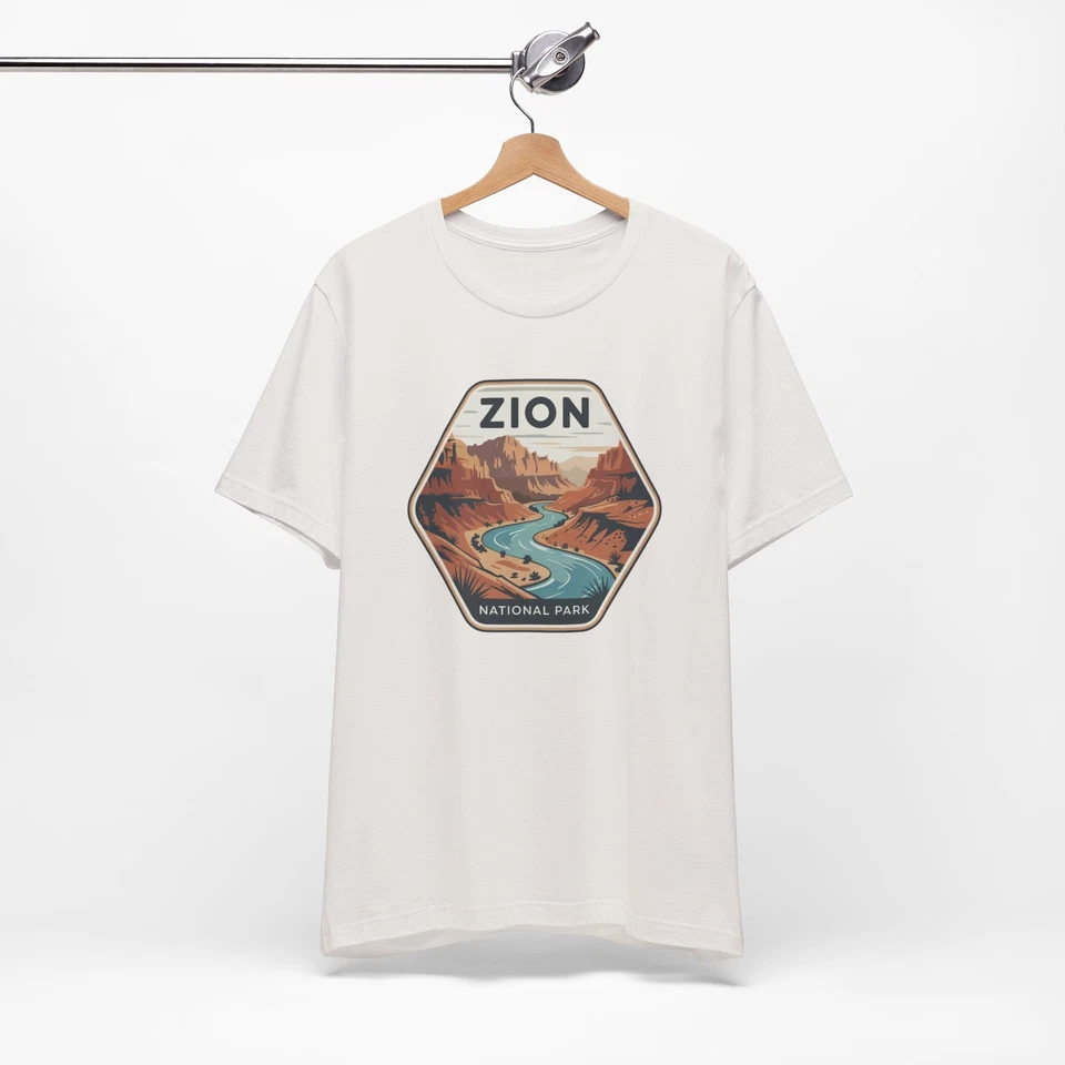 Camiseta Parque Nacional Zion, Amante de la Naturaleza, Camisa de Viaje, Aire Libre Foto 1 de 1