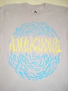 NEW AMBIGUOUS SKATE MEN LIGHT PINK TEE T SHIRT MEDIUM G17 - Picture 1 of 2