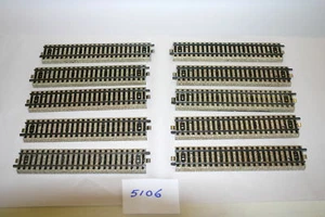 Marklin 5106 M Track Straight 180 mm (10 Items) - Foto 1 di 2