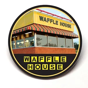 Waffle House Fridge Magnet Vintage Retro Style BUY 3 GET 4 FREE MIX & MATCH - Picture 1 of 2