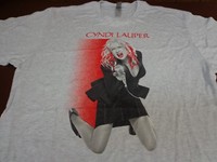 T SHIRT Vintage 1995 Cyndi Lauper Japan Tour 90s Deadly Cyns