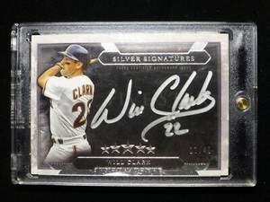 2020 Topps Five Star Will Clark Silver Signature On-card auto #ed /40