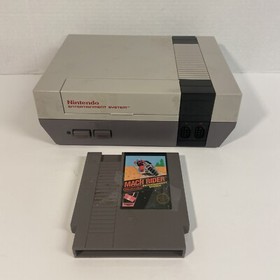 Nintendo NES-001 Console Mach Rider Game Untested N/power Cord