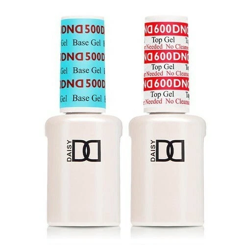 DND Duo Sin Limpieza Top Coat #600 & Base Coat #500 Perfect Duo 2022 Foto 1 de 1