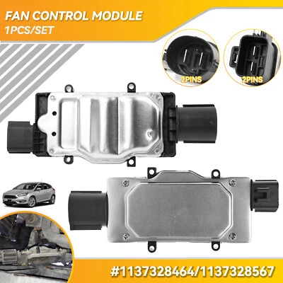 For Ford Focus 2012-2018 Escape Radiator Cooling Fan Control Module 1137328464 - Image 1 of 4