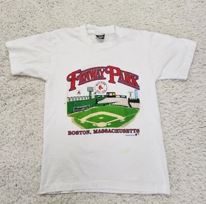Vintage 1989 Boston Red Sox Fenway Park Einzelstich Zwillinge T-Shirt JUGEND klein - Bild 1 von 12