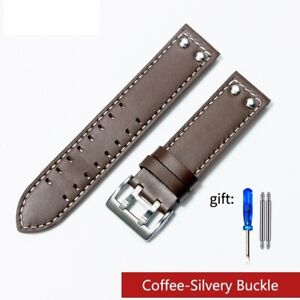 Genuine Leather Watch Band For Hamilton Khaki Field Watch h760250 h77616533 Watc